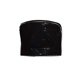 Betty Dain Deluxe Chair Back Cover, Round, Prevents Damage To Spa/Salon Upholstery From Stains, Chemicals, Moisture, and Wear, Fits Most Salon Chairs, Black, 21.5 x 16 x 3