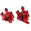 4pcs Disc Brake Kit Aluminium Alloy Disc Brake Calipers Rotor
