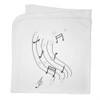 Azeeda 'Love Of Music' Cotton Baby Blanket/Shawl (BY00040142)