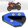 Motorcycle Side Stand Base Kickstand Extension Pad Enlarger Plate Fit