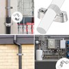 TOP-VIGOR 10Pcs Pipe Support Pipe Bracket Clamp for OD 51mm