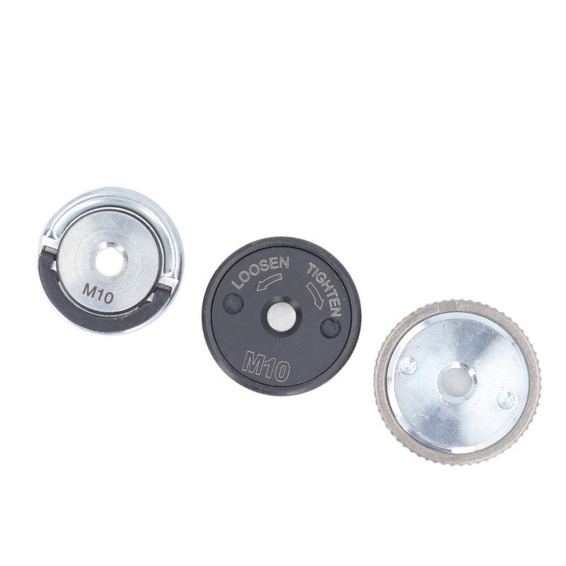 3PCS M10 Angle Grinder Flange Nut Self Locking Pressure Plate