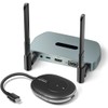 Lemorele Wireless USB C Transmitter and Receiver Kit, 5G Wireless