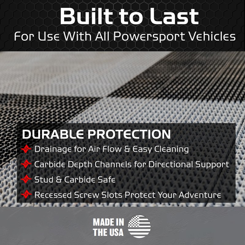 Caliber ProTech XT Garage Flooring and Trailer Deck Traction Tiles,