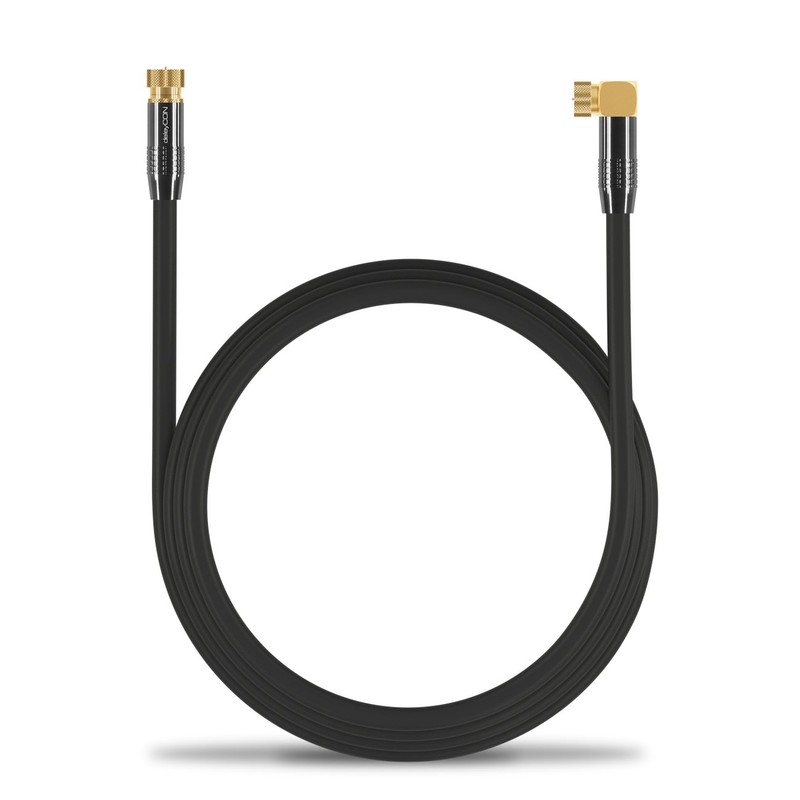 deleyCON SAT Antenna Cable 7.5m (24.61 ft.) Coaxial Satellite Cable