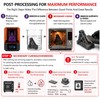 Cretbee 3D Printer Resin, High Toughness Engineering Resin, 405nm UV-Curing,