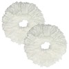 vhbw 4 x Mop Covers Compatible with Leifheit Clean Twist