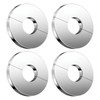 Set of 4 Rosettes Cover for Pipes, 23 mm Rosettes
