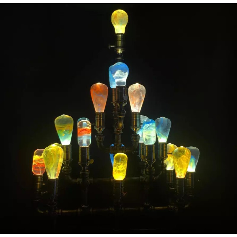 EP Light Bulb Artistic, Futuristic Mood Light Bulb / Lamp