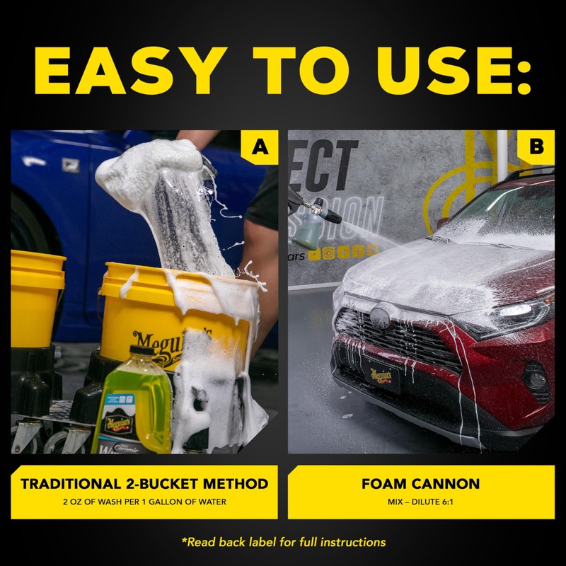 Meguiar's Hybrid Ceramic Wash & Wax - Sophisticated Car Wash