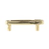 Dritz Safety Pin Pull, Bright Furniture Hardware, Polished Brass