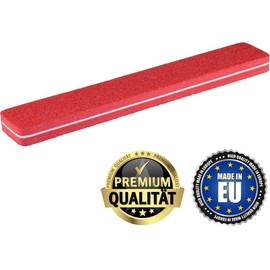 Superflex Professional Buffer File Rectangular File Red 80/80 Grain Rough Pack of 5