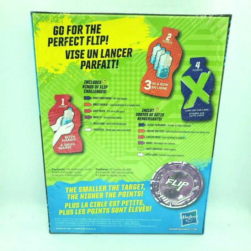 Hasbro Sealed Hasbro Flip Challenge Game -Grab A Bottle and