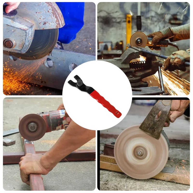 KINMINGZHU Adjustable Pin Wrench for Angle Grinder Machine,Grinder Spanner ​Wrench