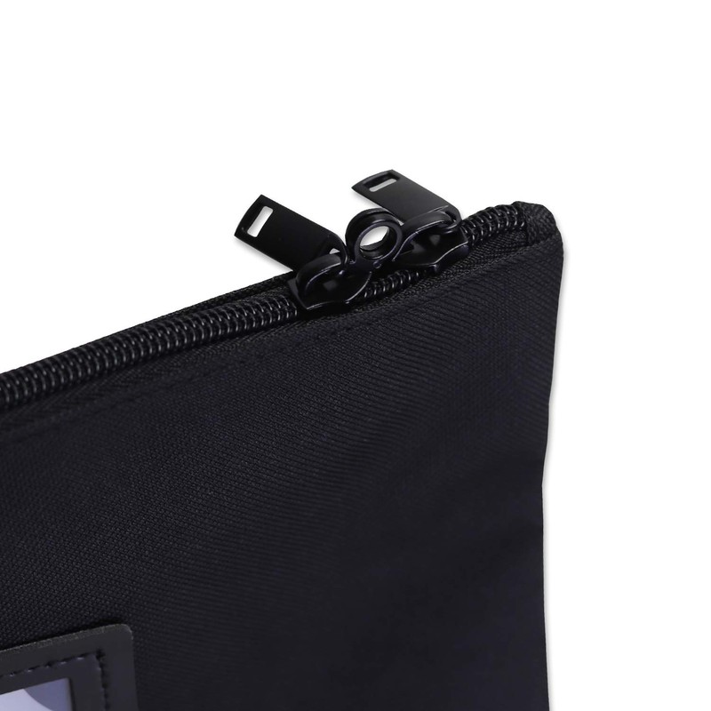 effektivo Bank Bag with Zip Lockable & Sealable with Window