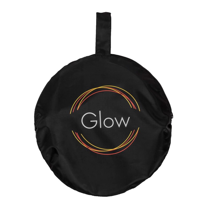 Glow Circular Collapsible Reflector with Handles (52", Translucent)
