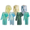 Tiga-Med 10-3050 Disposable Gown, Green, 120cm x 140cm, Pack of