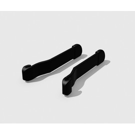 3CUTE Nose Petite, Black, 0.9 - 1.1 inches (24 - 27 mm), Set of 4 Sizes, No Pain, No Barre, No Degradation, Includes Removable Hook, 1 inch (25 mm)