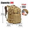DUSLANG TACTICAL Backpack 50 L Large Capacity Durable Military Rucksack