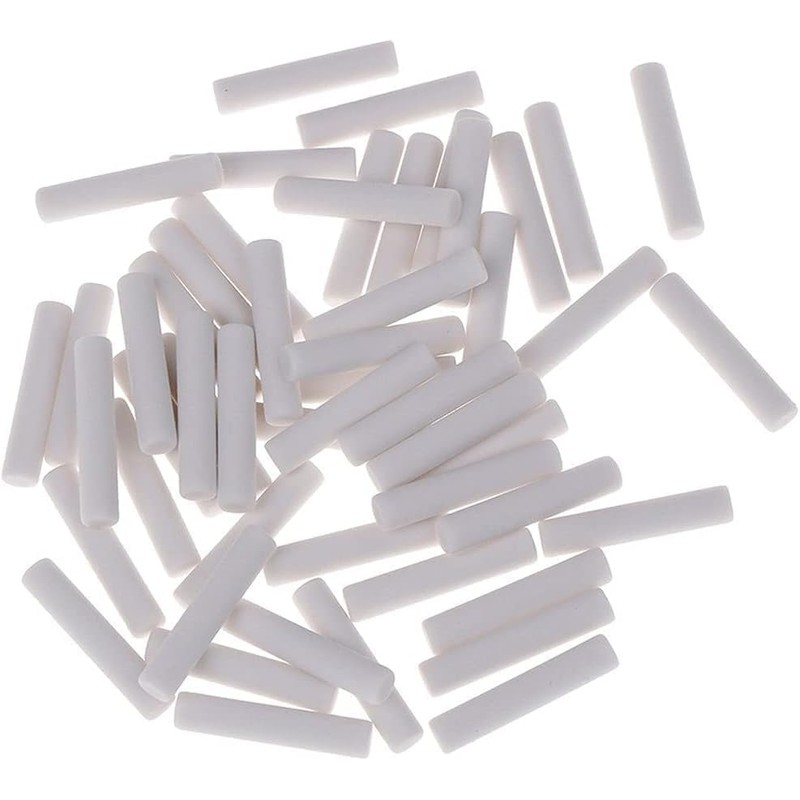 50pcs White Rubber Erasers Refills Erasers Refill Erasers Perfect for