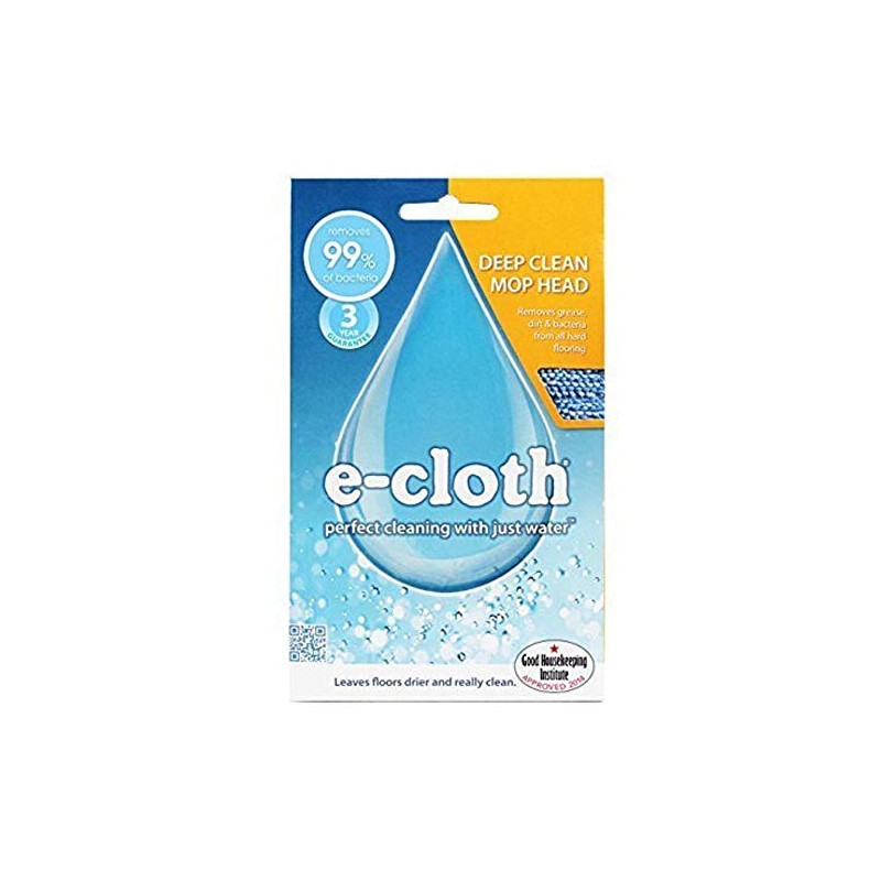E-Cloth Microfibre Mop Head - Mopping, Blue