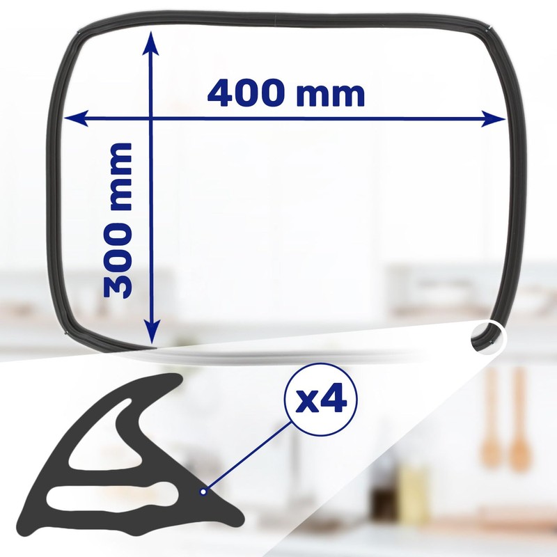 Oven Seal 400 x 300 mm with Original Code C00081579