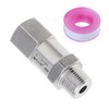 PNXKTXO 304 Stainless Steel Check Valve, 3/8" NPT Male x