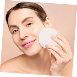 MERRYHAPY Wood Pulp Cotton Makeup Remover Pads 20pcs Exfoliating Face Pads Facial Wipes