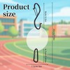 NICENEEDED 12 PCS Bag Hook for Fence, Sports Bag Clip