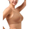 HSIA Wireless Tshirt Bras for Women Push Up Seamless Full