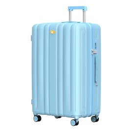 MGOB 28 inch Luggage with Spinner Wheels, Hard Shell Suitcase with Expandable, Lightweight PC Luggage with TSA Lock(Blue, Checked-Large 28-Inch)