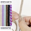 Spiral Hair Tie Sprots Ponytail Holders, Elastic Braided Hair Ties