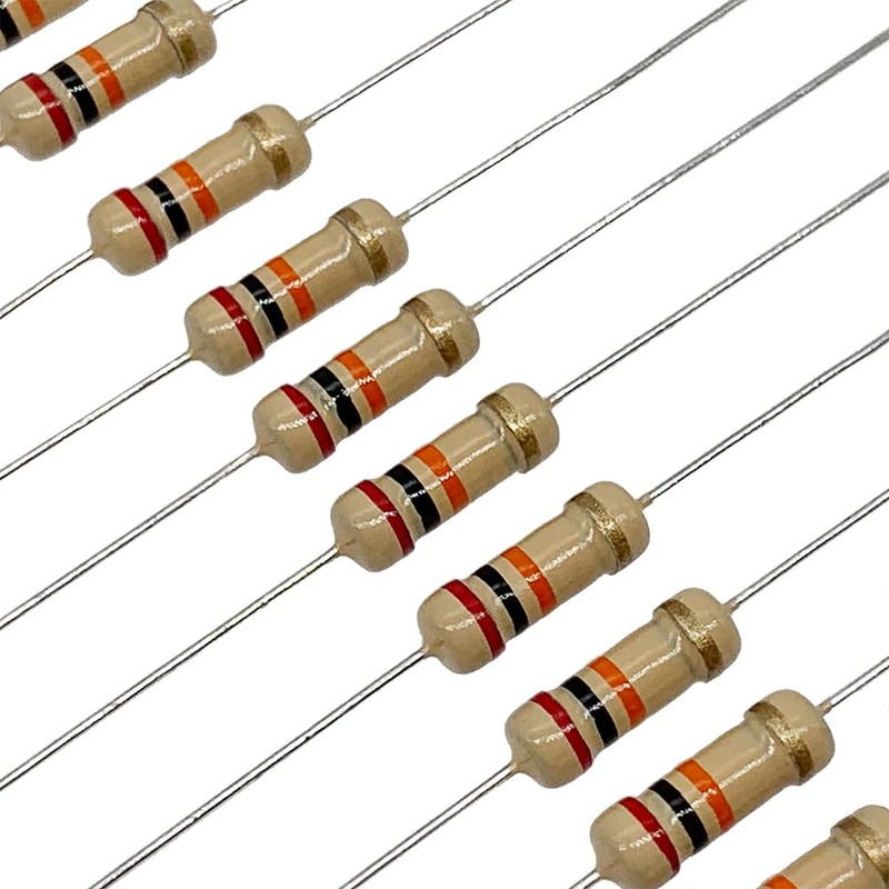 PENGLIN 300 Pcs Carbon Film Resistor Set Carbon Resistor 1/2W