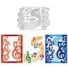 BENECREAT Music Note Pattern Cutting Dies Carbon Steel Metal Cutting