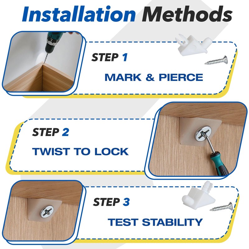 30 Pcs White Replacement Shelf Pins, Shelf Support Pins Replacement
