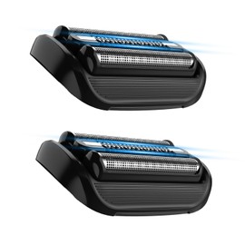GORLENT 2 Pcs Series 5 Pro Replacement Head for All S5/S6 Shavers, Foil and Cutter Blades for a Close and Smooth Shaving Experience