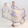 DANA XU 100% Mulberry Extra Large Silk Pashmina Scarf Shawls