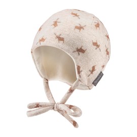 Sterntaler Boys' Beanie Reindeer Without, natural