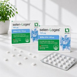 Dr. Loges Selenium Loges Inorganic Selenium Selenium Loges 100mcg 60 tablets 2 boxes / 닥터로게스 셀렌로게스 무기셀레늄 셀레늄 로게스 100mcg 60정 2박스