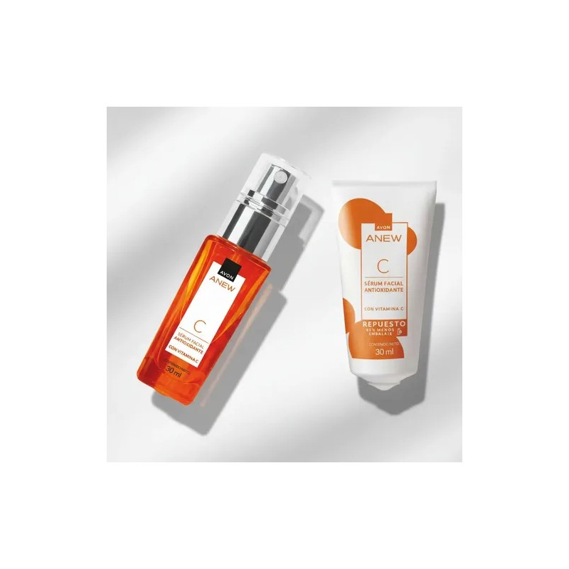 Kit Serum Facial Antioxidante Vitamina C Anew Avon