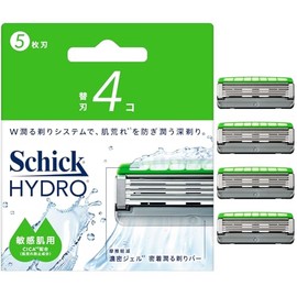Schick Hydro Sensitive Skin Replacement Blades (4) for Men