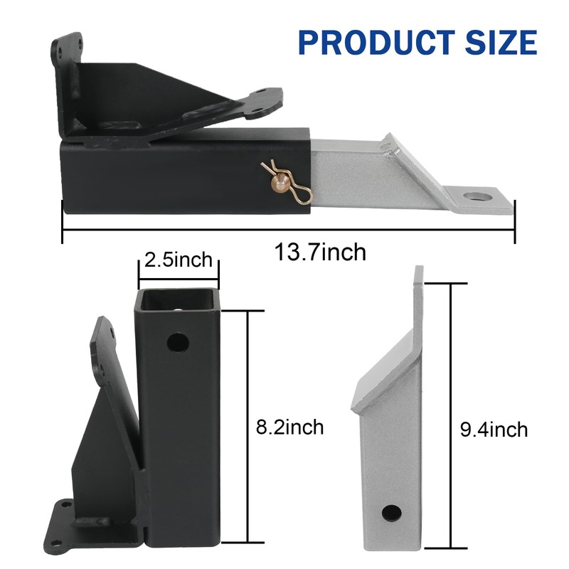 093-1136-23 Hitch Kit with Pin Replacement for Bad Boy Maverick