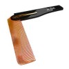 Mr Singhs Essential Beard Moustache Comb - Small Practical Instant Grooming - Pocket Sized - A Gentleman's Must