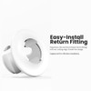 Streamline Easy-Press Pool Return Fitting – Tool-Free, No Glue or