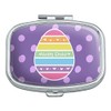 Cute Rainbow Happy Easter Egg Rectangle Pill Case Trinket Gift