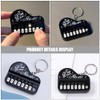 Black Micro Piano Keychain, Portable Keyboard Instrument Keychain, Mini Electronic
