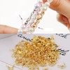 1500 Pieces Beads Tips Knot Covers Clamshell Crimp Tips Beads