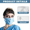LedBack Wide Headbands for Nurse Non Slip Head Bands for