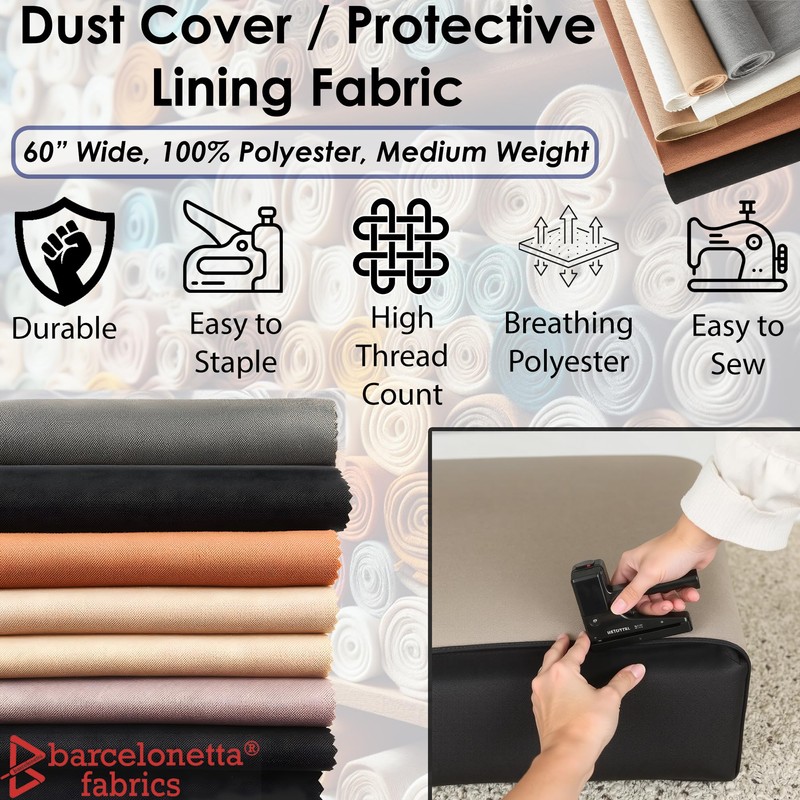 Barcelonetta | Dust Cover Fabric | 60" Wide | Easy