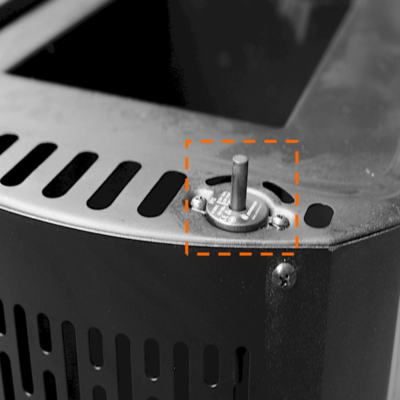 Replacement Part for Masterbuilt Gravity Series Fan with Hopper Door